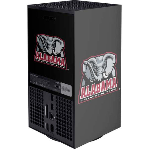 University of Alabama Primary Logo XBox Series X Digital Edition Console Skin